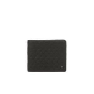 [닥스핸드백] DBWA5E363BK 블랙 유럽 수입가죽 루이스 엠보 DD 패턴 반지갑