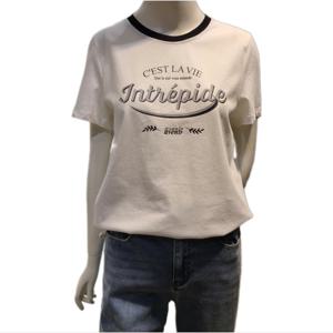 [숲]배색 포인트 반팔 티셔츠(SB3ST301)