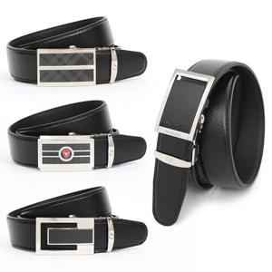 MTB01-05 몬타나블루 소가죽 자동 정장벨트 남성벨트