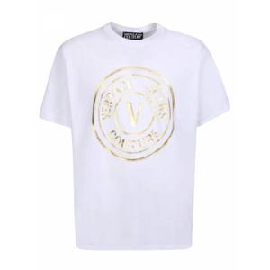 베르사체 반팔 티셔츠 75GAHT05 CJ00TG03 White