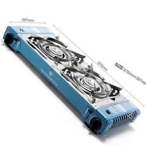 맥스 휴대용렌지 투버너 MCD-5800S 불판포함