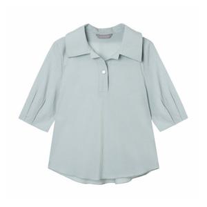 [아날도바시니](아날도바시니) 오픈카라 블라우스(AX05BL25M)