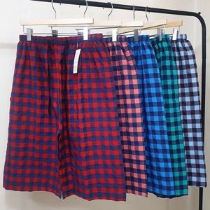 국산 7부 홈웨어 커플바지