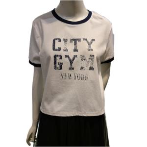 [숲]배색 크롭티(SB4ST88)