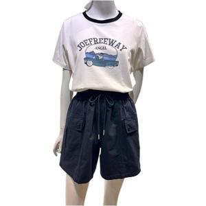 [숲]크로커 프린트 반팔티(SB4ST37)