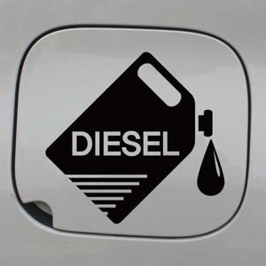 자동차 주유구 차량용 스티커_주유장면 디젤 CK
