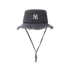 MLB  (3AHTD025N-50GRS) 공용 컬러 데님 사파리 버킷햇