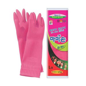 마미손 대형 뉴밴드 고무장갑 주름밴드 장시간작업