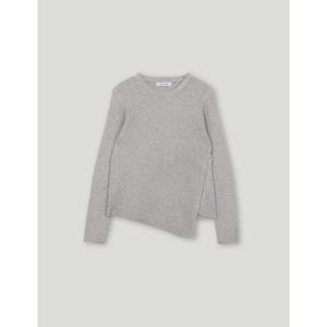 [코데즈컴바인]사선슬릿 단추포인트 니트 (CKA-PU383W1)