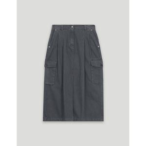 [코데즈컴바인]데님라이크 카고포켓 스커트 (CKA-SK502W2)