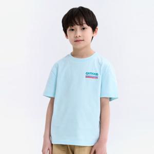 [본사][아웃도어프로덕츠키즈]에센셜 파노라마 반팔티 (민트) OD252ISS03_MIN