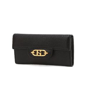 [헤지스] [25SS][H CLIP] 블랙 소가죽 카드지갑[HIHO5E080BK]