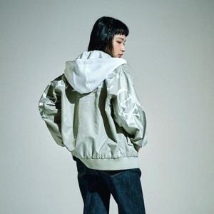 [클라이드]여성 등판 레터링 항공점퍼 FOBJP755F