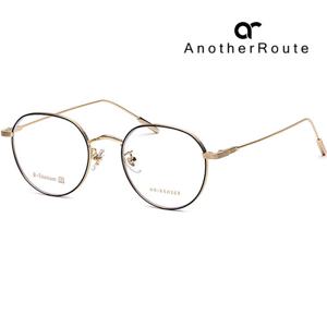 [룩플러스]어나더루트 안경테 AR0006FB C5 블랙 골드 베타티타늄