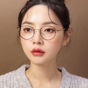 [룩플러스]어나더루트 퓨어 티타늄 안경테 IP도금 RAYMOND C1
