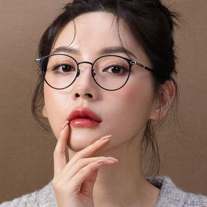 [룩플러스]어나더루트 안경테 FUTURA C02 원형 남자 여자 메탈테