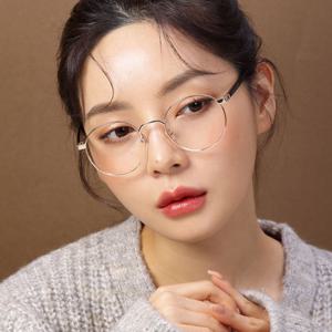 [룩플러스]어나더루트 안경테 JEMILOVA C01 금테 가벼운안경 남