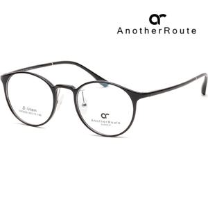 [룩플러스]어나더루트 안경테 AR3308 C1 검정 뿔테 울템 초경량