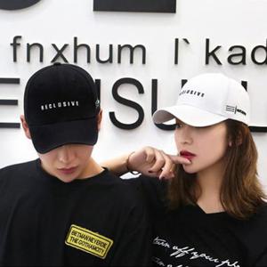 남녀 공용 커플 아이템 사이즈 조절 심플 모자 볼캡