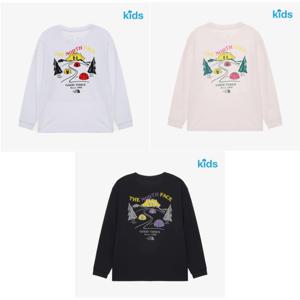 NT7TR01 노스페이스 키즈 캠프아웃 긴팔 라운드티