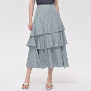 FOCUS  플레어 프릴 티어드 스커트 PBVFF5M1SK8081