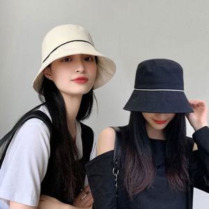 데일리 버킷햇 사계절 베이직 라인포인트 심플 모던