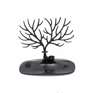 사슴뿔 귀걸이 악세사리 진열대 블랙 소품 거치대