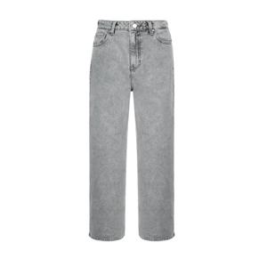 [게스]남성 그레이 블리치드 와이드 청바지 MP6D5063