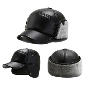 남성 귀달이 방한모 볼캡 똑딱이 귀마개 군밤모자