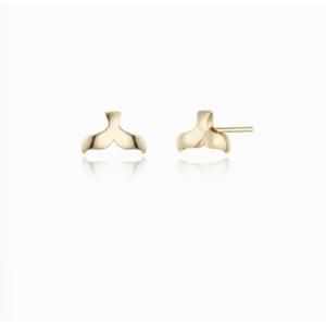 [로이드] 주문제작 볼륨 고래꼬리 귀걸이 LPFO3021G