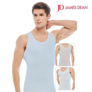 제임스딘 남성 50수 순면 민소매 남자 런닝 3매 속옷