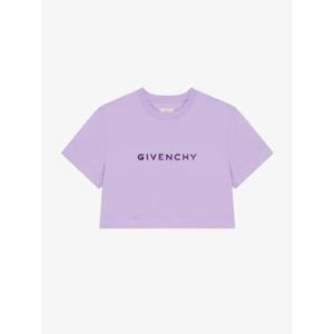 지방시 로고 프린팅 코튼 반팔 크롭 티셔츠 1804493