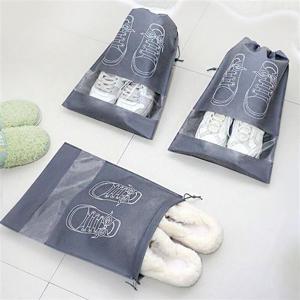 여행용 부직포 신발주머니 가방 실내화 파우치 대형