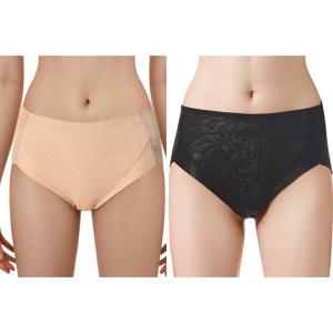 [비비안(언더웨어)]BP3530PSET 밑위높은 기능성 BBM 보정 햄팬티 2종세트