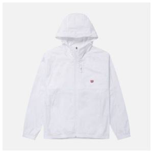 [윌슨]윌슨자켓 LQC W241003TJK21-WHT 유니 후디 웜업 자켓