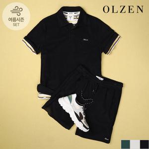 [올젠] 남녀공용 올리버 테리 썸머 셋업 (ZMD2TT1101_ZMD2PH1101)