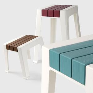 낮은 보조의자 사각스툴 화장실의자 화장대스툴 소/중