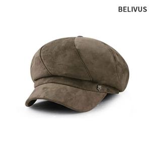 남자 스웨이드 빵모자 팔각모 BHW005