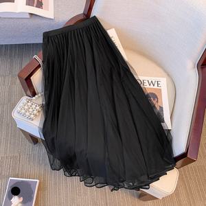 [클라셰]클라셰 플리츠시스루밴딩스커트_B5S0510