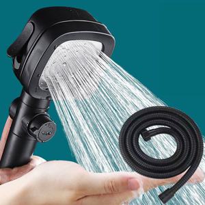 4단기어 욕실 샤워 강력 수압상승 샤워기 호스 헤드