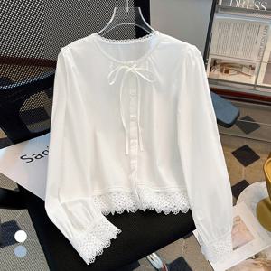 [카라]KARRA 로맨틱레이스블라우스_A5S0509