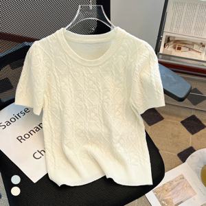 [카라]KARRA 다이아퍼즐반팔니트_A5S0425