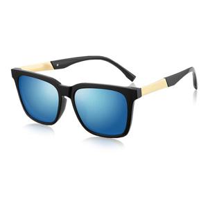 오버사이즈 남자 운전 특이한 빈티지 선글라스 블루