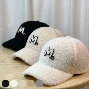 M영문 스마일 패치 뽀글이 볼캡 데일리 기본