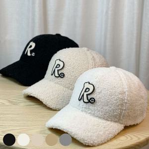 스마일 패치 R영문 뽀글이 볼캡 데일리 기본