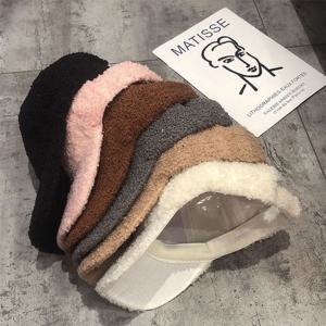 플리스 소재 뽀글이 겨울 캡 볼캡 패션모자