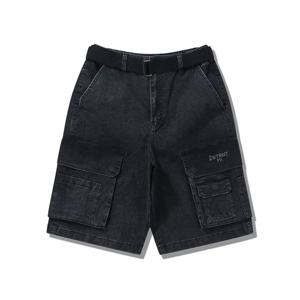 [지프](남녀공용)스노우워싱 와이드 반바지(JQ2PTU872)