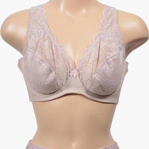 빅사이즈 피오나 속옷 광폭밴드 풀컵 플라워 C컵 브라 여자