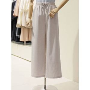 SOUP 숲 허리 스트링 와이드 팬츠 (SB5LP92)