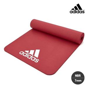 아디다스 요가매트 휘트니스 7mm (레드)